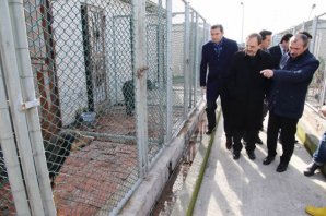 TESİSLERİ BİRLİKTE GEZDİLER