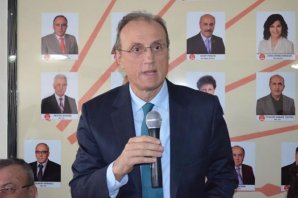 HURŞİT GÜNEŞ BAFRA CHP İLÇE TEŞKİLATINI ZİYARET ETTİ