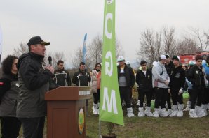 BAFRA'DA “DÜNYA ORMANCILIK GÜNÜ VE ORMAN HAFTASI” FİDAN DİKİMİ İLE KUTLANDI