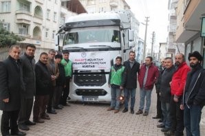 Bafra İHH ve Bafra Eğitim-Bir-Sen’den Halep’e Yardım