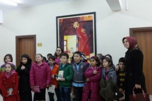 BAFRA 29 EKİM İLKOKULUNDAN, HALK KÜTÜPHANESİNE ZİYARET