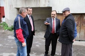 HACINABİ SAKİNLERİ BAŞKAN ŞAHİN'E TEŞEKKÜR ETTİ