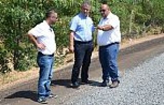 19 Mayıs İlçesinde Sathi Kaplama Çalışmaları...