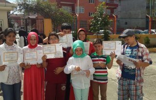 Bafra Kolejinde Karne Günü