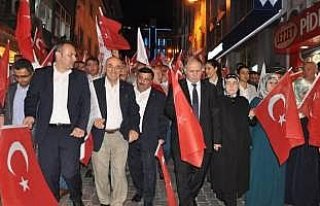 Trabzon'dA 15 Temmuz Milli Birlik Yürüyüşü