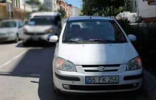 Bafra’da Trafik Kazası 1 Yaralı