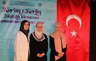 Bayan Hafızlar Yarışması Türkiye Finali yapıldı