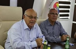 İzmir Aliağa Ticaret Odası Yönetim Kurulu üyeleri...