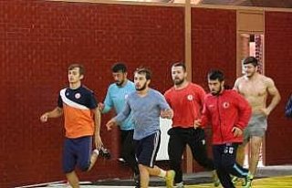Milli güreşçilerin Bolu kampı
