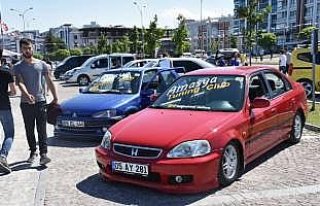 Modifiye tutkunları Samsun'da buluştu