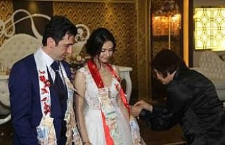 Rus gelin Türk gelenekleriyle evlendi TTNet