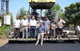 BAFRA’DA 600.000 METREKARE ASFALT YAPILDI