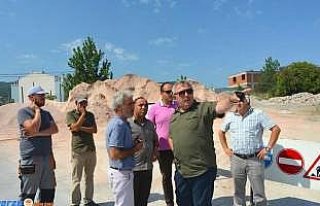 Gerze'de doğalgaz çalışmaları başladı