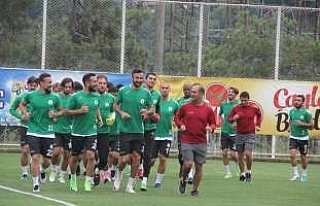 Giresunspor'da Boluspor maçı hazırlıkları başladı