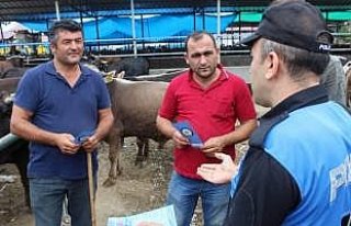 Hayvan pazarlarında sahte para uyarısı