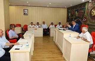 İl genel meclisi Ağustos ayı toplantıları