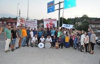 Şennur Demir'e coşkulu karşılama