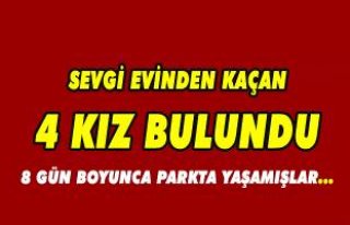4 kız öğrenci Bafra`da bulundu