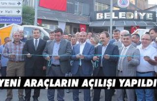 Bafra Belediyesi araç filosunu güçlendirdi