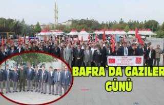 Bafra`da 19 Eylül Gaziler Günü