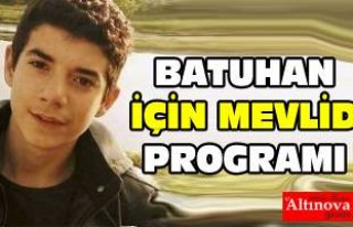 Batuhan için mevlid-i şerif programı