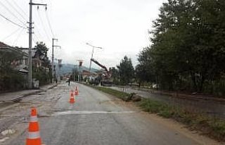 Gölyaka'da üst yapı çalışmaları