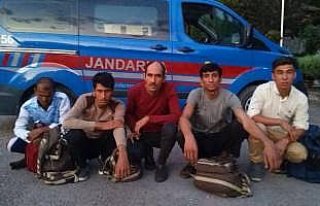 Karabük'te 5 kaçak yakalandı
