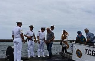 TCG Anafartalar Denizaltısı, Trabzon'da