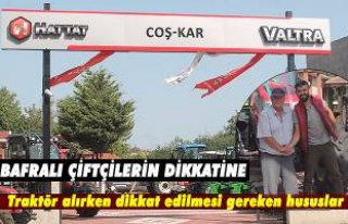 Traktör alırken dikkat edilmesi gereken hususlar