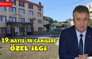19 Mayıs İlçesinde Camilere Özel İlgi