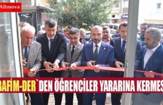 BAFİM-DER`den öğrenciler yararına kermes