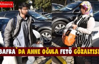 Bafra`da fetö operasyonu