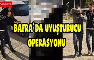 Bafra`da operasyon