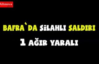 Bafra`da silahlı saldırı