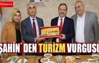 BAŞKAN ŞAHİN BAFRA’NIN MİSAVİRPERVERLİĞİNİ...