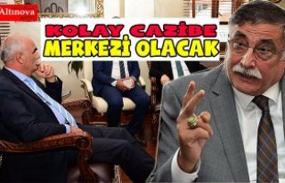 BAŞKAN YILMAZ: “KOLAY CAZİBE MERKEZİ OLACAK”