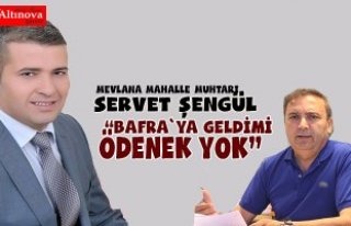 BİZE GELDİMİ ÖDENEK YOK