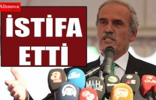 Bursa Büyükşehir Belediye Başkanı Altepe istifa...