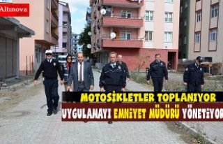 EMNİYET PLAKASIZ MOTOSİKLETLER İÇİN HAREKETE...