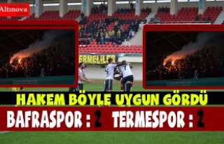 HAKEMİN KARARLARI MAÇIN ÖNÜNE GEÇTİ