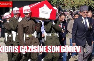 Kıbrıs Gazisine Son Görev