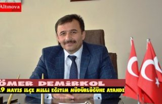 MİLLİ EĞİTİM MÜDÜRLÜĞÜNE ÖMER DEMİRKOL...
