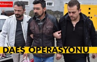 Samsun'da DEAŞ operasyonu