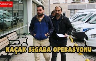 Samsun'da kaçak sigara operasyonları