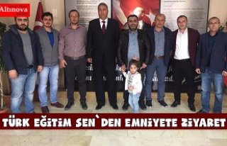 TÜRK EĞİTİM SEN’DEN BAFRA EMNİYET MÜDÜRÜNE...