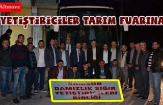 Yetiştiriciler Bursa Tarım Fuarına