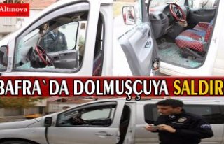 Araç camını patlattılar