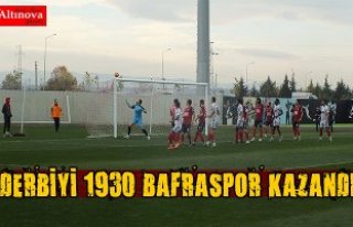 BAFRA DERBİSİNİ KAZANAN 1930 BAFRASPOR OLDU