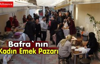 Bafra'nın "Kadın Emek Pazarı"