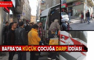 Bafra`da darp iddiası